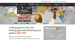 Desktop Screenshot of jazmarketing.com