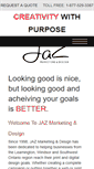 Mobile Screenshot of jazmarketing.com